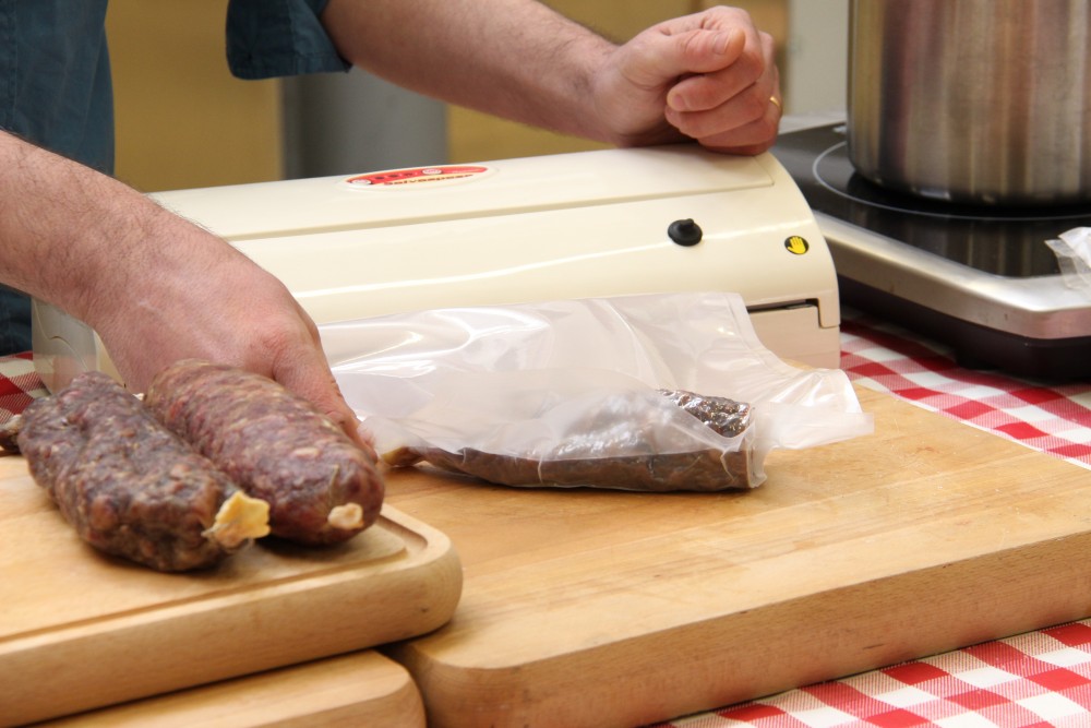 Sac sous-vide alimentaire tom press gaufre